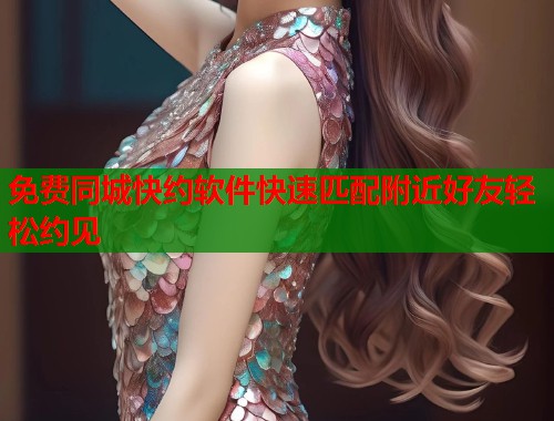 免费同城快约软件快速匹配附近好友轻松约见