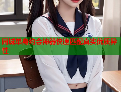 同城单身约会神器快速匹配真实优质异性