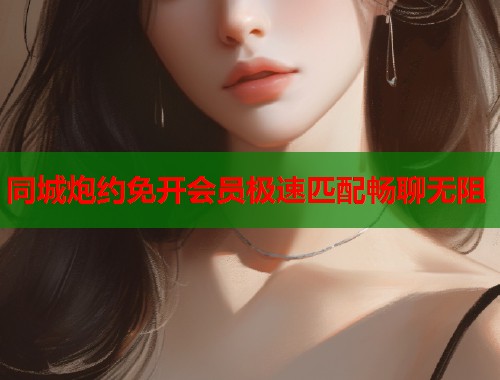 同城炮约免开会员极速匹配畅聊无阻