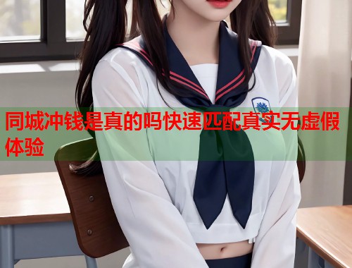 同城冲钱是真的吗快速匹配真实无虚假体验