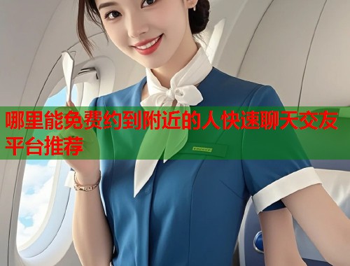 哪里能免费约到附近的人快速聊天交友平台推荐