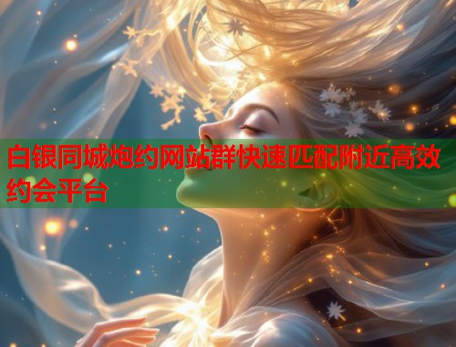 白银同城炮约网站群快速匹配附近高效约会平台