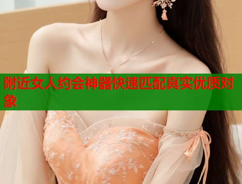 附近女人约会神器快速匹配真实优质对象