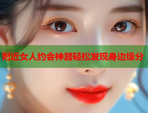附近女人约会神器轻松发现身边缘分