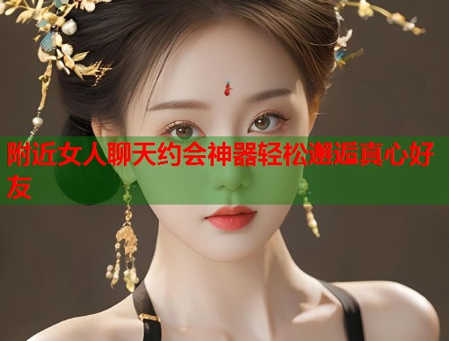 附近女人聊天约会神器轻松邂逅真心好友