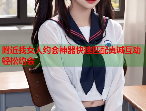 附近找女人约会神器快速匹配真诚互动轻松约会