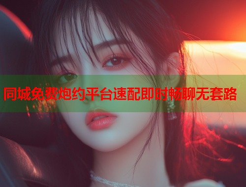 同城免费炮约平台速配即时畅聊无套路